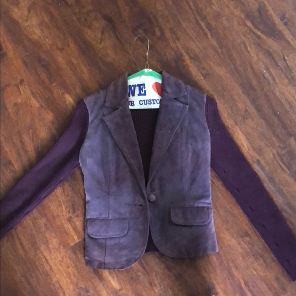 Maroon/purple jacket